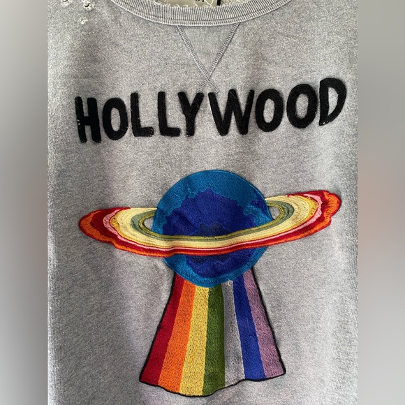 Gucci distressed Hollywood sweatshirt - Picture 2 of 5